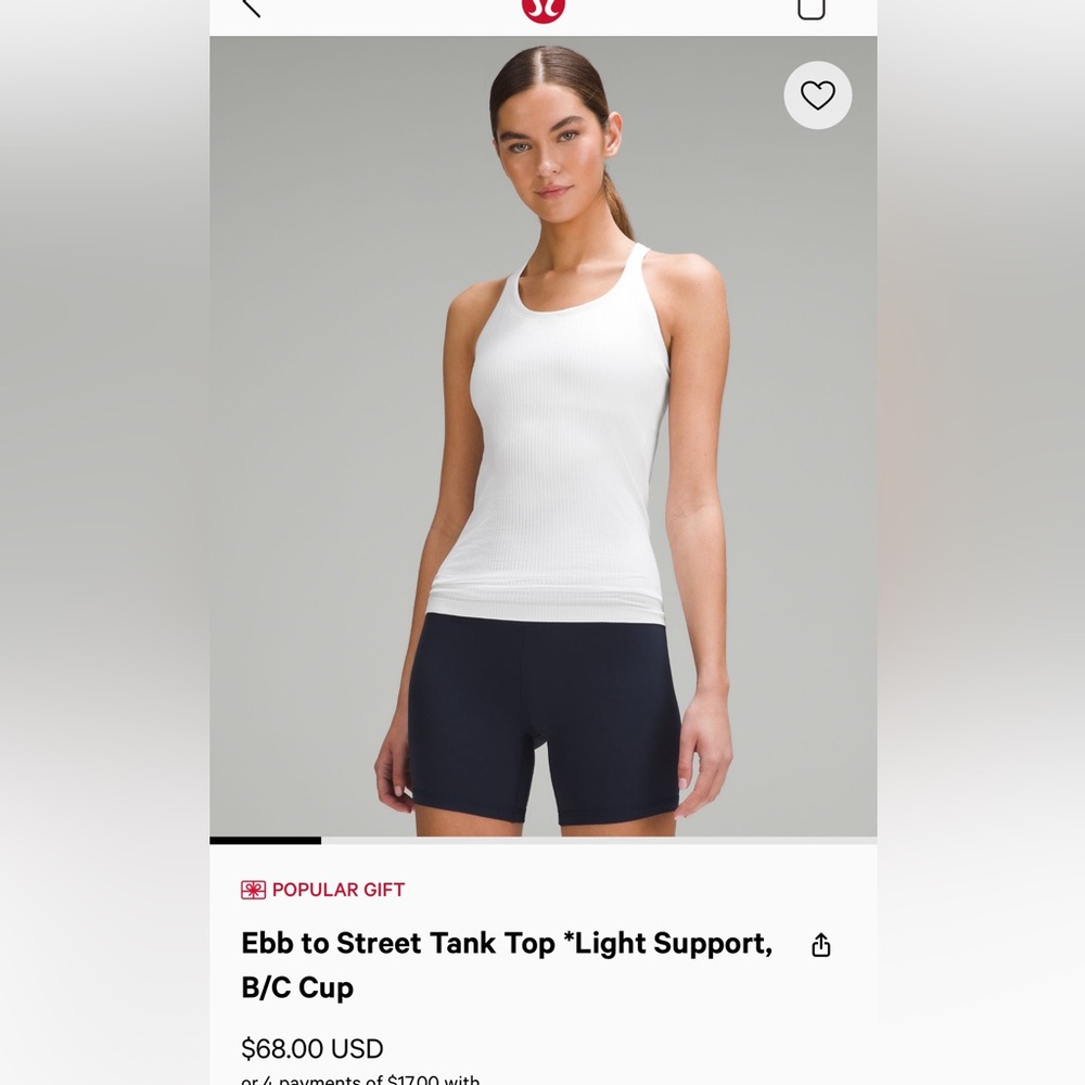 Ebb to Street White Tank